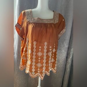 Johnny Was Linen Top